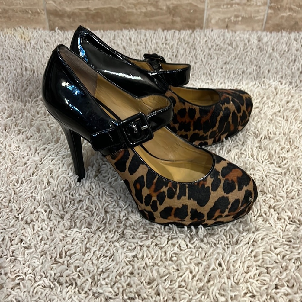 Nine West Leopard Heels